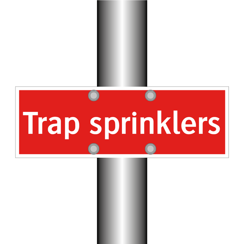 Trap sprinklers & Trap sprinklers & Trap sprinklers