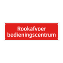 Rookafvoer bedieningscentrum & Rookafvoer bedieningscentrum & Rookafvoer bedieningscentrum