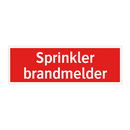 Sprinkler brandmelder & Sprinkler brandmelder & Sprinkler brandmelder & Sprinkler brandmelder