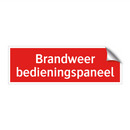Brandweer bedieningspaneel & Brandweer bedieningspaneel & Brandweer bedieningspaneel