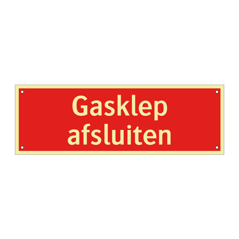 Gasklep afsluiten & Gasklep afsluiten & Gasklep afsluiten & Gasklep afsluiten