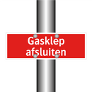 Gasklep afsluiten & Gasklep afsluiten & Gasklep afsluiten