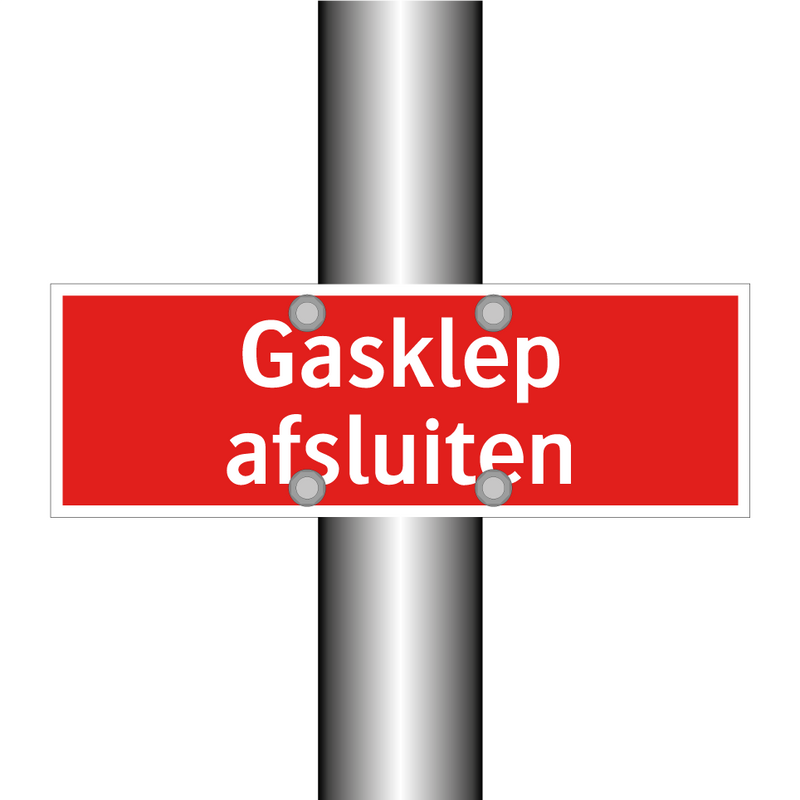 Gasklep afsluiten & Gasklep afsluiten & Gasklep afsluiten