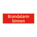 Brandalarm binnen & Brandalarm binnen & Brandalarm binnen & Brandalarm binnen & Brandalarm binnen