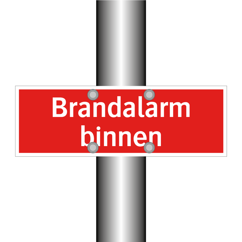 Brandalarm binnen & Brandalarm binnen & Brandalarm binnen