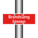 Brandslang binnen & Brandslang binnen & Brandslang binnen