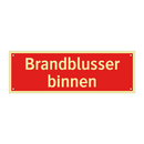 Brandblusser binnen & Brandblusser binnen & Brandblusser binnen & Brandblusser binnen