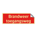 Brandweer toegangsweg & Brandweer toegangsweg & Brandweer toegangsweg & Brandweer toegangsweg