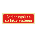 Bedieningsklep sprinklersysteem & Bedieningsklep sprinklersysteem & Bedieningsklep sprinklersysteem