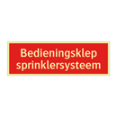 Bedieningsklep sprinklersysteem & Bedieningsklep sprinklersysteem & Bedieningsklep sprinklersysteem
