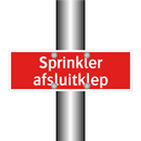 Sprinkler afsluitklep & Sprinkler afsluitklep & Sprinkler afsluitklep