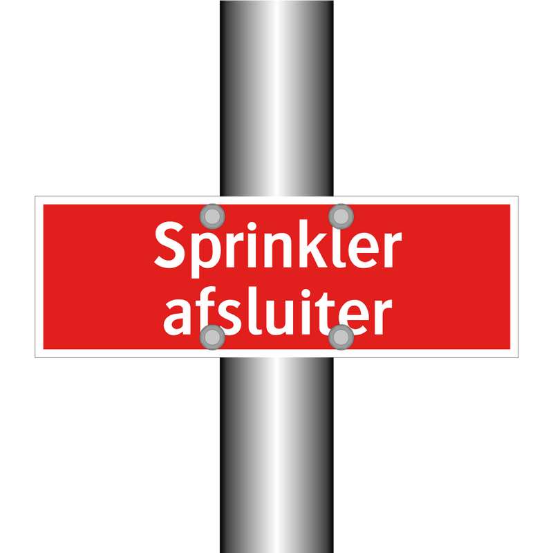 Sprinkler afsluiter & Sprinkler afsluiter & Sprinkler afsluiter