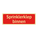 Sprinklerklep binnen & Sprinklerklep binnen & Sprinklerklep binnen & Sprinklerklep binnen