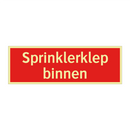 Sprinklerklep binnen & Sprinklerklep binnen & Sprinklerklep binnen & Sprinklerklep binnen