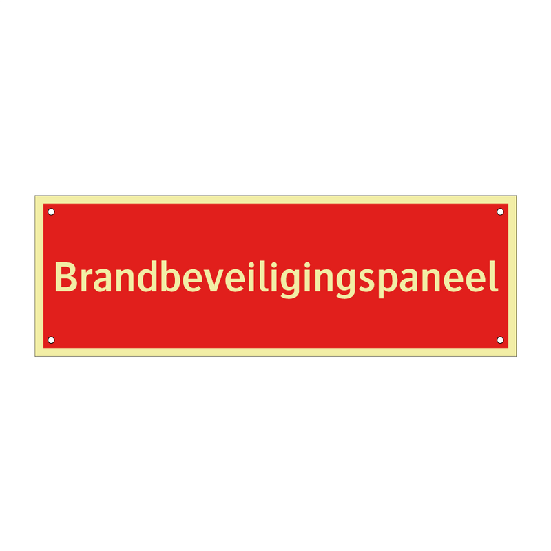 Brandbeveiligingspaneel & Brandbeveiligingspaneel & Brandbeveiligingspaneel