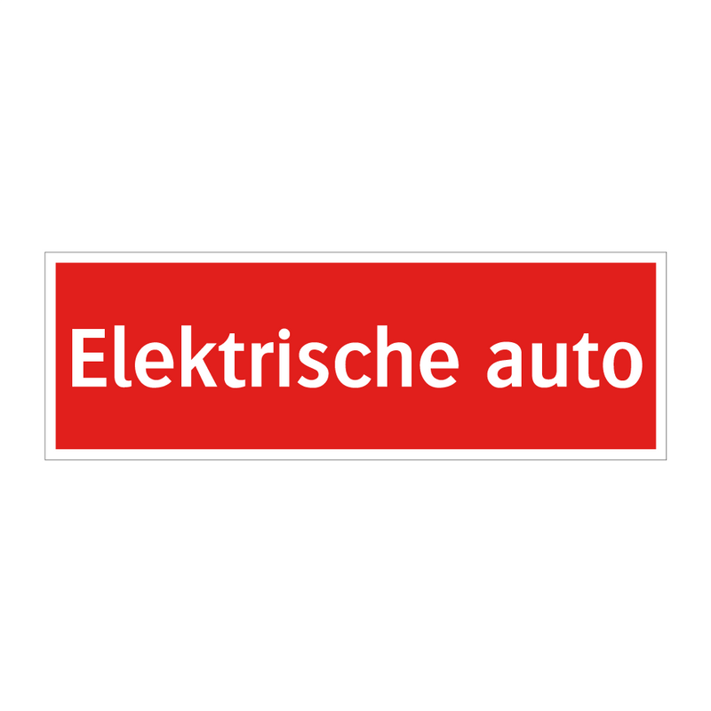 Elektrische auto & Elektrische auto & Elektrische auto & Elektrische auto & Elektrische auto