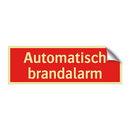 Automatisch brandalarm & Automatisch brandalarm & Automatisch brandalarm & Automatisch brandalarm