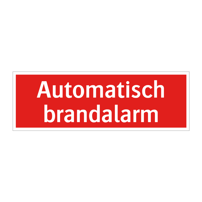 Automatisch brandalarm & Automatisch brandalarm & Automatisch brandalarm & Automatisch brandalarm