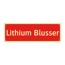 Lithium Blusser & Lithium Blusser & Lithium Blusser & Lithium Blusser