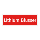 Lithium Blusser & Lithium Blusser & Lithium Blusser & Lithium Blusser & Lithium Blusser