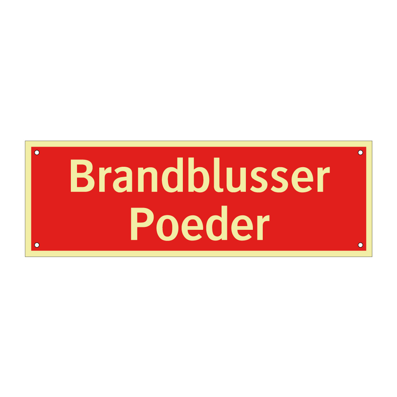 Brandblusser Poeder & Brandblusser Poeder & Brandblusser Poeder & Brandblusser Poeder