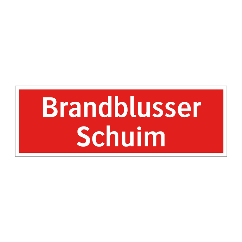Brandblusser Schuim & Brandblusser Schuim & Brandblusser Schuim & Brandblusser Schuim