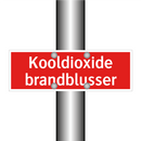 Kooldioxide brandblusser & Kooldioxide brandblusser & Kooldioxide brandblusser