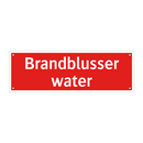 Brandblusser water & Brandblusser water & Brandblusser water & Brandblusser water