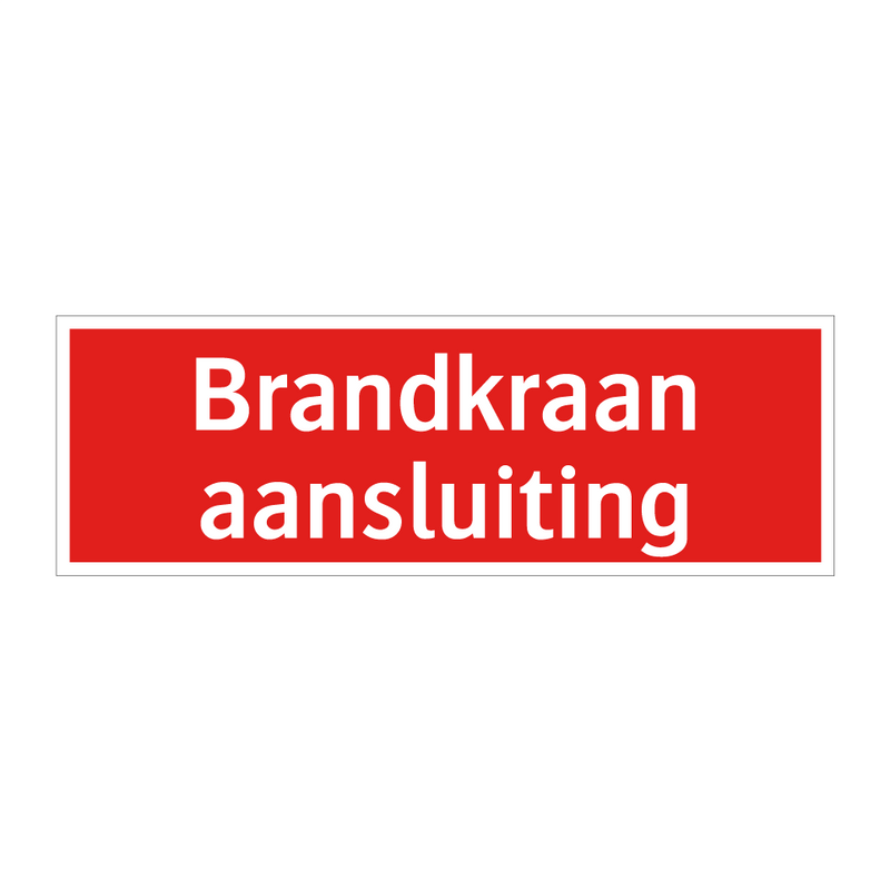 Brandkraan aansluiting & Brandkraan aansluiting & Brandkraan aansluiting & Brandkraan aansluiting