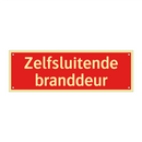Zelfsluitende branddeur & Zelfsluitende branddeur & Zelfsluitende branddeur
