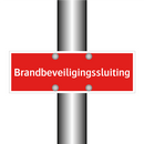 Brandbeveiligingssluiting