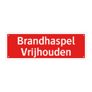 Brandhaspel Vrijhouden & Brandhaspel Vrijhouden & Brandhaspel Vrijhouden & Brandhaspel Vrijhouden