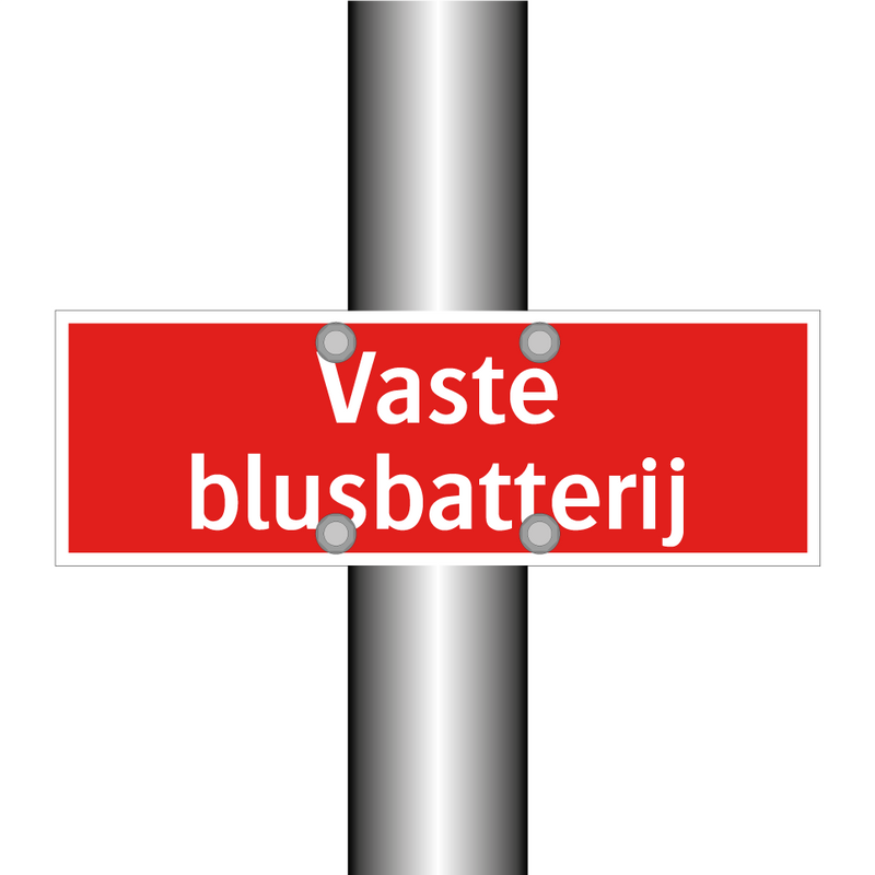 Vaste blusbatterij & Vaste blusbatterij & Vaste blusbatterij