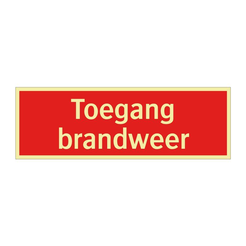 Toegang brandweer & Toegang brandweer & Toegang brandweer & Toegang brandweer & Toegang brandweer
