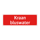 Kraan bluswater & Kraan bluswater & Kraan bluswater & Kraan bluswater & Kraan bluswater