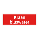 Kraan bluswater & Kraan bluswater & Kraan bluswater & Kraan bluswater & Kraan bluswater