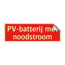 PV-batterij met noodstroom & PV-batterij met noodstroom & PV-batterij met noodstroom