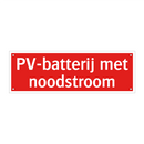 PV-batterij met noodstroom & PV-batterij met noodstroom & PV-batterij met noodstroom