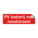 PV-batterij met noodstroom & PV-batterij met noodstroom & PV-batterij met noodstroom