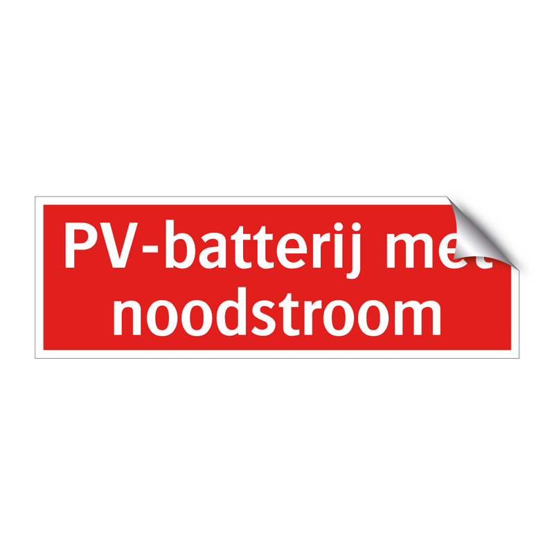 PV-batterij met noodstroom & PV-batterij met noodstroom & PV-batterij met noodstroom
