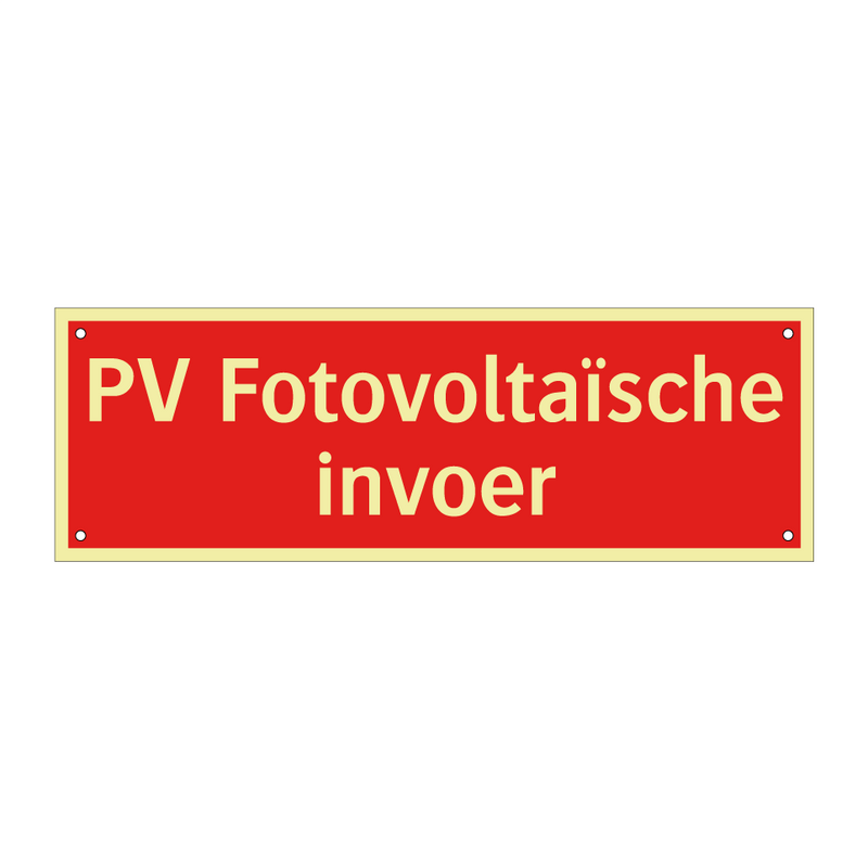 PV Fotovoltaïsche invoer & PV Fotovoltaïsche invoer & PV Fotovoltaïsche invoer