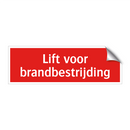 Lift voor brandbestrijding & Lift voor brandbestrijding & Lift voor brandbestrijding