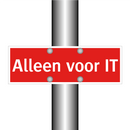 Alleen voor IT & Alleen voor IT & Alleen voor IT