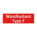 Wandhydrant Type F & Wandhydrant Type F & Wandhydrant Type F & Wandhydrant Type F