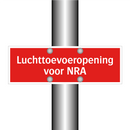 Luchttoevoeropening voor NRA & Luchttoevoeropening voor NRA & Luchttoevoeropening voor NRA