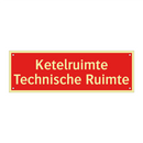 Ketelruimte Technische Ruimte & Ketelruimte Technische Ruimte & Ketelruimte Technische Ruimte