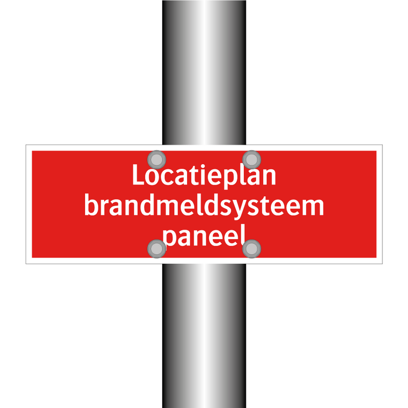 Locatieplan brandmeldsysteem paneel & Locatieplan brandmeldsysteem paneel