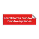 Routekaarten brandweer Brandweerplannen & Routekaarten brandweer Brandweerplannen