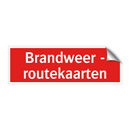 Brandweer - routekaarten & Brandweer - routekaarten & Brandweer - routekaarten