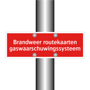 Brandweer routekaarten gaswaarschuwingssysteem & Brandweer routekaarten gaswaarschuwingssysteem